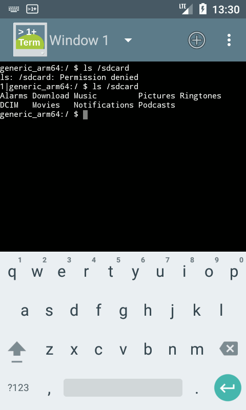 [sdcard access]